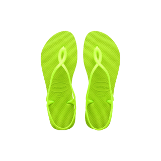Havaianas รองเท้าแตะผู้หญิง LUNA FC PR LEMON GREEN GREEN รุ่น 41296971411GNXX (รองเท้าผู้หญิง รองเท้าแตะ รองเท้าแตะหญิง รองเท้ารัดส้น)