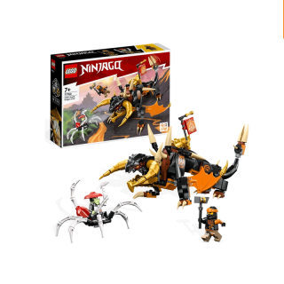 LEGO NINJAGO 71782 Cole’s Earth Dragon EVO Building Toy Set (285 Pieces)