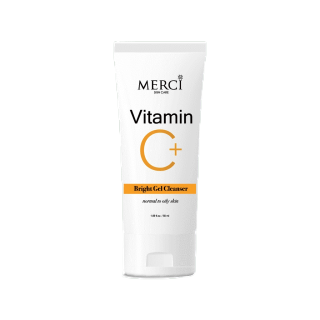 Merci Vitamin C Bright Gel Cleanser เมอร์ซี่ วิตามิน ซี ไบร์ท เจล คลีนเซอร์ (เจลล้างหน้า)ขนาด 50 ml