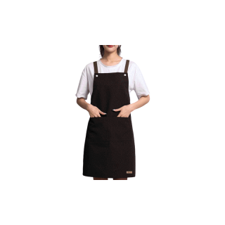 Pota Chef Apron Hello Letters Print Baking Apron Breathable