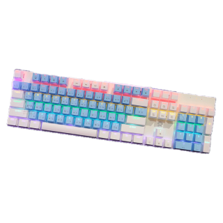 คีย์บอร์ดบลูสวิตช์กดเสียงดังคีย์แคปสีสวย ราคาถูกที่สุด OKER K458 BLUESWITCH Keyboard Gaming