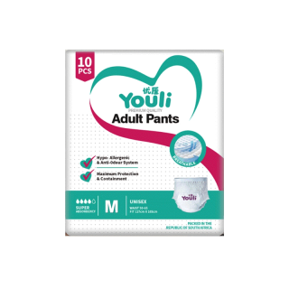 โปรโมชั่น : 【24h to send】ชายและหญิง Youli 2000ML หายใจอากาศ 10pcs กางเกงผู้ใหญ่ กางเกงดึงขึ้นผู้ใหญ่ ผ้าอ้อมผู้ใหญ่ Adult Pants