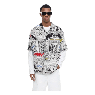H&M Man Relaxed Fit Patterned resort shirt 1136278_2