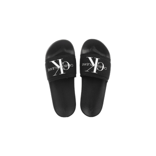 Calvin Klein รองเท้าแตะแบบสวมผู้หญิง SS23 รุ่น YW00103 BDS ทรง SLIDE - สีดำ