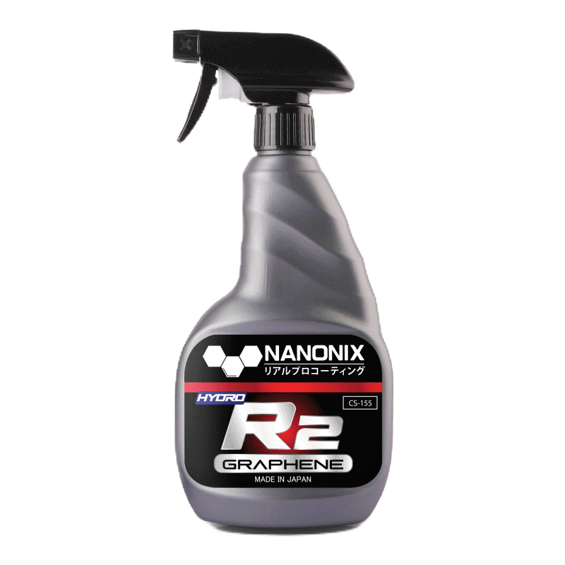 NANONIX R2 สเปรย์เคลือบสีรถยนต์สุตรกราฟีน น้ำยาเคลือบแก้ว นำเข้าจากประเทศญี่ปุ่น มีส่วนผสมเคลือบแก้วกราฟีนแท้