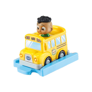 VTech CoComelon Cody School Bus & Track CoComelon Vehicle Toys Official Character Voice ของเล่นยานพาหนะ เด็กๆ ของขวัญวั