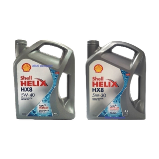 น้ำมันเครื่องสังเคราะห์ Shell Helix HX8 Synthetic เบนซิน 5w-40 5w40 5w30 5w-30