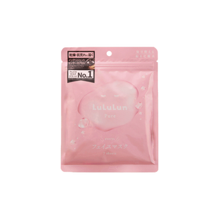 (ซอง 7 แผ่น) LuLuLun Pure Pink Face Mask ลูลูลูน แผ่นมาสก์หน้า สูตรปรับสมดุลผิว เพียว บาลานซ์ ปรับสูตรใหม่