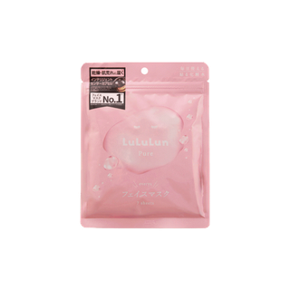 (ซอง 7 แผ่น) LuLuLun Pure Pink Face Mask ลูลูลูน แผ่นมาสก์หน้า สูตรปรับสมดุลผิว เพียว บาลานซ์ ปรับสูตรใหม่