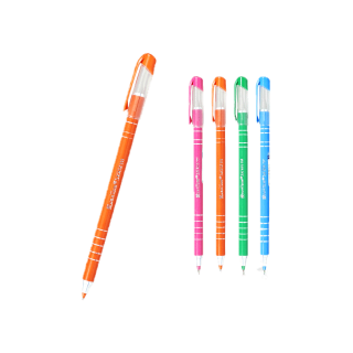 Quantum (ควอนตัม) ปากกาลูกลื่น หมึกน้ำเงิน ขนาดเส้น 0.5 mm. รุ่น Skate 111
