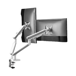 Mountain ขาตั้งจอคอม 2 จอ แบบสปริง NEO SLIM SPRING-ASSISTED MONITOR ARM รุ่น MO59-2M/White