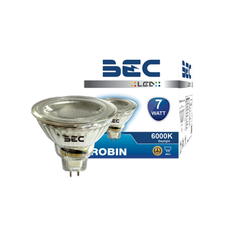 โปรโมชั่น : BEC หลอดฮาโลเจน LED MR16 5W  7W 220V ขั้ว GU5.3 รุ่น ROBIN