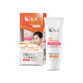 โปรโมชั่น : KA UV WHITENING SOFT CREAM SPF 50 PA 30g  เคเอ ยูวี ไวท์เทนนิ่ง ซอฟ ครีมกันแดดขนนก