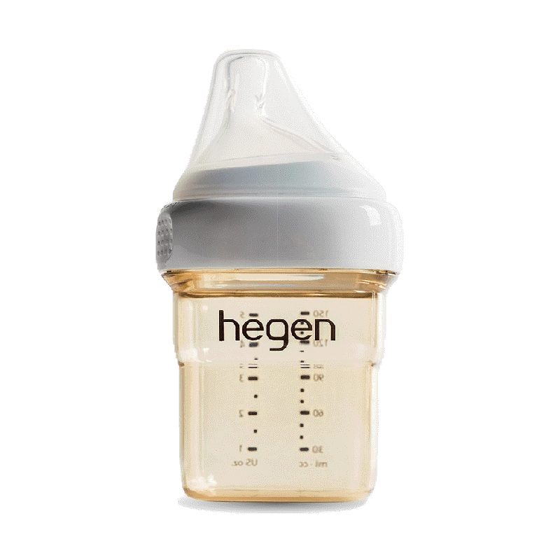 Hegen ( เฮเก้น ) ขวดนม Hegen ขนาด 5 ออนซ์ / 150 มล. พร้อมจุกนม Slow Flow น้ำนมไหลช้า รหัส HEG12152105