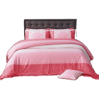Premier Satin ชุดผ้าปูที่นอน 3.5 ฟุต 3 ชิ้น + ผ้านวม 60"x80" เคลือบสารป้องกันเชื้อแบคทรีเรีย ลายคลาสสิค