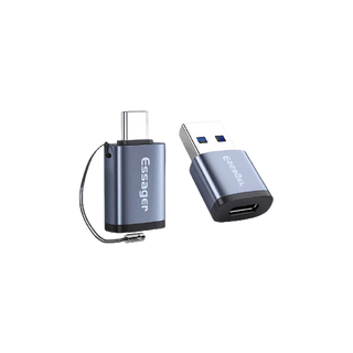 ส่งด่วนจากไทยEssager หัวแปลง Type C เป็น USB 3.0 3A Adapter รองรับ OTG 5Gbps อะแดปเตอร์ อแดปเตอร์ Adapter Type C