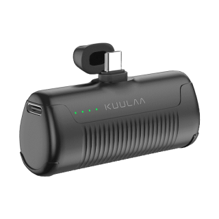 Kuulaa Mini PD พาวเวอร์แบงค์ 18W 4500mah แบบพกพา ชาร์จเร็ว สําหรับ Samsung iPhone 14 13 12 pro max