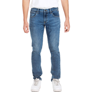 LEE กางเกงยีนส์ผู้ชาย เอวต่ำทรงเข้ารูป ทรง POWELL รุ่น LE L2714104 สียีนส์ ลี กางเกงยีนส์ เสื้อผ้าผู้ชาย กางเกงยีนส์ผู้ชาย
