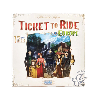 [สินค้าขายดี] Ticket to Ride: Europe 15th Anniversary / Promo Postcard แถมห่อของขวัญฟรี [Boardgame]