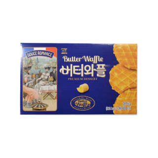 ขนมเกาหลี วาฟเฟิลอบกรอบรสเนย seoju butter waffle 55g 아이푸드 서주 버터와플 55g