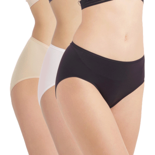 Wacoal Super Soft Half Panty กางเกงในรููปแบบครึ่งตัว แพ็ค 3 ชิ้น รุ่น WU3811/WU3T11 คละสี (สีดำ-เนื้อ-ชมพูอ่อน)