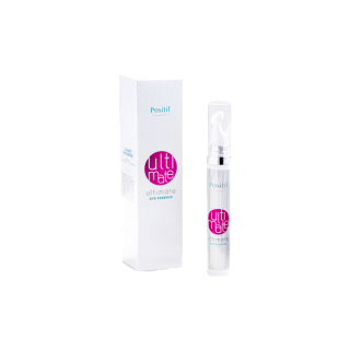 Positif ultimate eye essence 15 ml. โพสิทีฟ อาย เอสเซ้นส์ บำรุง ผิวรอบดวงตา รอยคล้ำใต้ดวงตา วิตามินอี โปรตีนไข่มุก