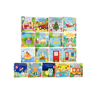 บอร์ดบุ๊คเลื่อนขยับ-Sing Along With me-หนังสือเพลงสำหรับเด็ก หนังสือเลื่อนขยับ ฝึก ดึง หมุน เลื่อน ฝึกทักษะกล้ามเนื้อมือ