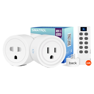 SMATRUL Tuya Wi-Fi Smart Plug 20A วัดพลังงาน - ปลั๊กไฟ ปลั๊กอัจฉริยะ ควบคุมผ่านแอพ Smartlife สั่งงานด้วยเสียงได้