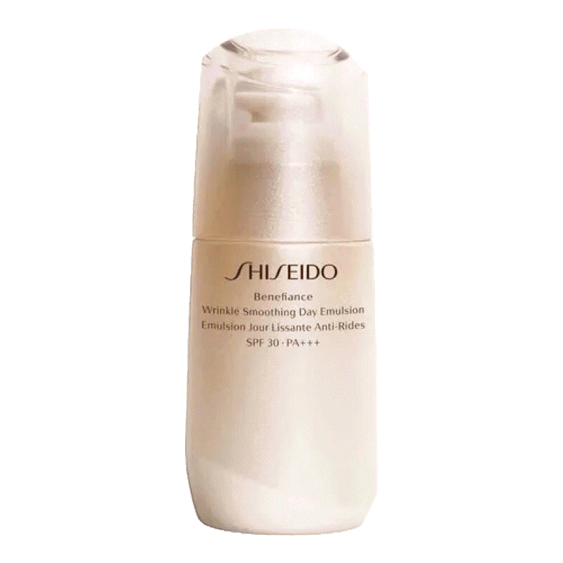 SHISEIDO มอยเจอร์ไรเซอร์ เนื้ออิมัลชั่น สูตรกลางวัน Benefiance Wrinkle Smoothing Day Emulsion SPF30 PA+++ 75ml