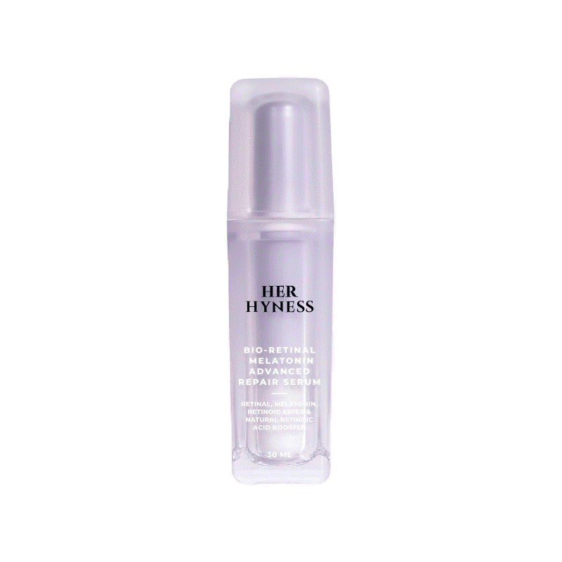 HER HYNESS BIO-RETINAL MELATONIN ADVANCED REPAIR SERUM 30 ML เฮอ ไฮเนส ไบโอ-เรติแนล เมลาโทนิน แอดวานซ์ รีแพร์ เซรั่ม ลดเลือนริ้วรอย ซ่อมแซมผิว 30 ML