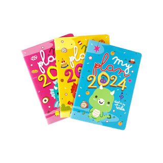 Mayflower สมุดไดอารี่ สมุดPlanner MY PLAN 2024 80แกรม 48แผ่น
