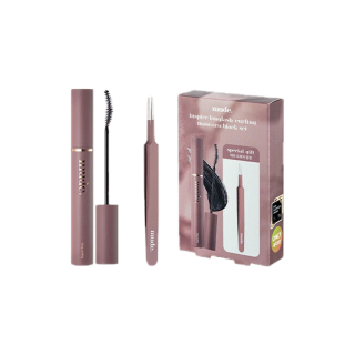 ของแท้:พร้อมส่ง Mude Inspire Curling Mascara Longlash ฺBlack Set ฟรีแหนบจับช่อขนตา