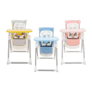 Bebeplay Premium High Chair รุ่น Cuddle เก้าอี้ทานข้าวเด็ก เก้าอี้กินข้าว