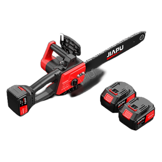 โปรโมชั่น : JIAPU 21V เลื่อยโซ่แบตเตอรี่ไร้สาย เลื่อยไฟฟ้าแบต 5980W เลื่อยโซ่ 12 นิ้ว เครื่องตัด เลื่อยไฟฟ้า เลื่อย