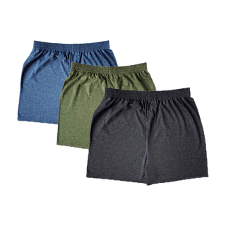 เซต 1,2,3 ตัว  Boxer Shorts กางเกงบ็อกเซอร์ สีพื้น ผ้านุ่ม สบาย (ใส่ได้ทั้งผู้ชายและผู้หญิง)
