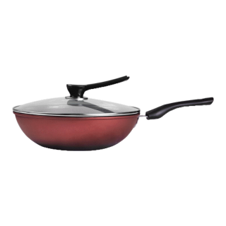 โปรโมชั่น : กระทะเทฟล่อน ไม่ติดกระทะ กระทะ Non Stick กระทะก้นลึก ใช้กับเตาทุกประเภท 【32CM】