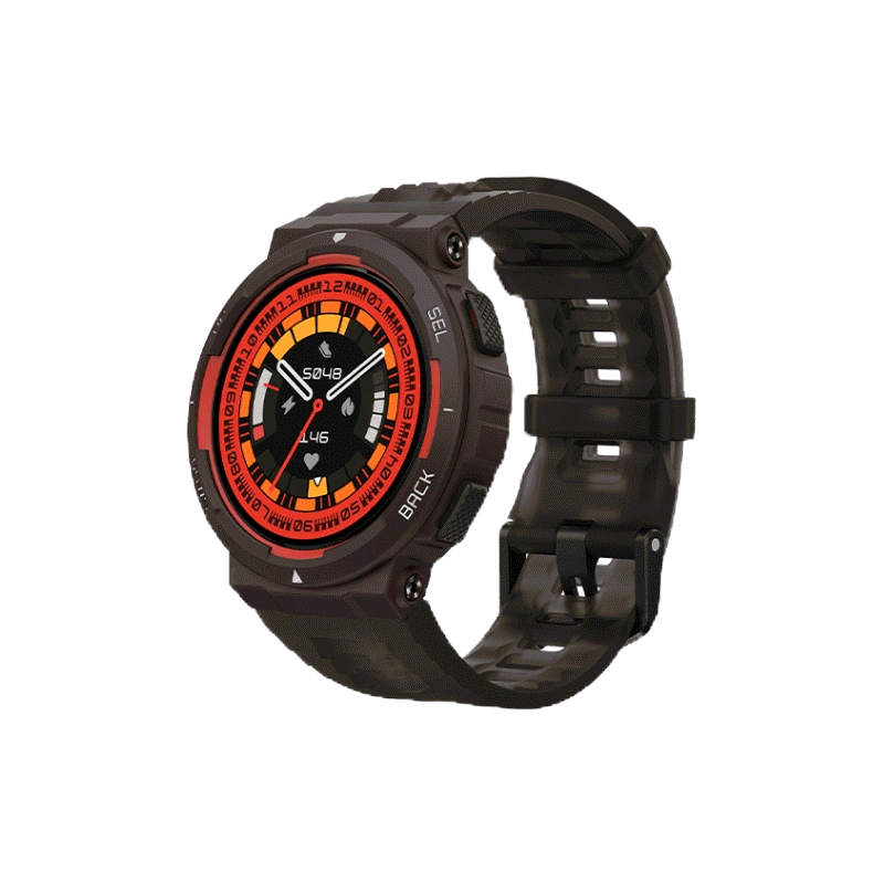 Amazfit Active Edge สมาร์ทวอทช์ มี GPS กันน้ำ ใช้นานสูงสุด 16 วัน ควบคุมเพลง วัดออกซิเจนในเลือด