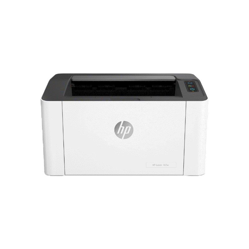 [ผ่อน 0%] HP Laser Printer 107w | Black & White Printer | Wireless USB | A4 | Print only | 3 Yrs