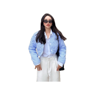 NAPATVOGUE STRIPE JACKET x WINTER