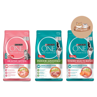 โปรโมชั่น : ใส่โค้ด PETTO3 ลดเหลือ 1092.- Purina One เพียวริน่าวัน อาหารแมว ชนิดเม็ด ขนาด 6.6 kg