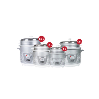 SONAR หม้อหุงข้าวไฟฟ้า 1ลิตร 1.5ลิตร 1.8ลิตร 2.2ลิตร พร้อมซึ้งนึ่ง รุ่น SR-D512 SR-D513 SR-D514 SR-D515 หม้อหุงข้าวมัลติฟังก์ชั่น electric pot หม้อหุงข้าวอเนกประสงค์
