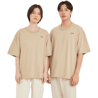 โปรโมชั่น : 2แถม1Yuedpao No.1 เสื้อยืดSignature Oversize Summer ผ้าหนาทรงสวย ยับยากรีดง่าย รับประกันไม่ย้วย 2 ปี สี Earth