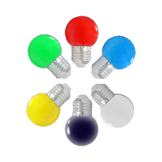 TSM รุ่น TSM-B03 หลอดปิงปอง LED 3W ขั้วE27 หลอดไฟปิงปอง หลอดไฟ หลายสี