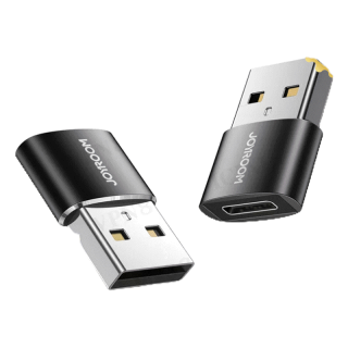 [รับประกัน1ปี] USB TO TYPE-C CONVERTER ADAPTER Joyroom หัวแปลง Type C (Female) เป็น USB-A (Male)