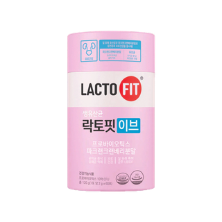 Lacto-Fit Probiotic Eve (2g x 60pcs) LactoFit แลคโตฟิตอีฟ โพรไบโอติก เหมาะสำหรับผู้หญิง (1 กระปุก 60 ซอง)