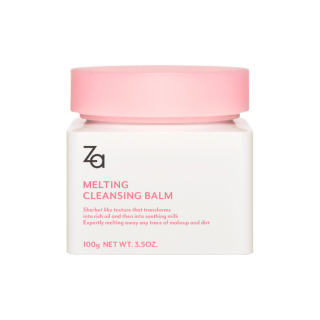 Za Melting Cleansing Balm (100 กรัม) คลีนซิ่ง บาล์ม ช่วยลบเมคอัพได้อย่างหมดจดรวมทั้งเมคอัพกันน้ำไม่ทำให้ผิวแห้ง