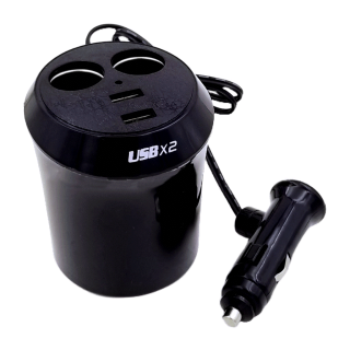 โปรโมชั่น : ลด65 ใส่โค้ดUCCJUN ขั้นต่ำ500ขยายเบ้าชาร์จในรถ เบ้าจุดบุหรี่ 1ออก2 แบบถ้วย