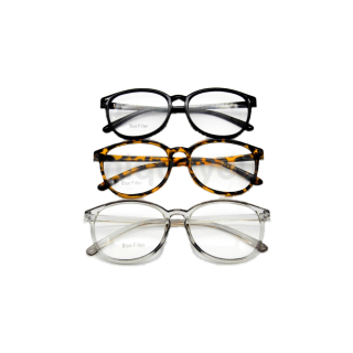 UniqueYou แว่นสายตาสั้น Glasses เลนสบลูบล๊อค Blue Filter เลนส์ชัด น้ำหนักเบา 7011