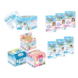 โปรโมชั่น : เงินคืน15% 15CCBOCTW1 ✨MamyPoko กางเกงผ้าอ้อม รุ่น premuim Perfect Dry ยกลัง 3 แพ็ค Toy box