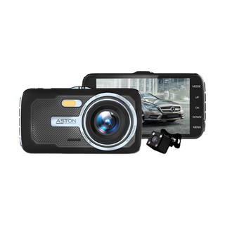 [โค้ด15MALL67] Aston Spark 2K กล้องติดรถยนต์ กล้องหน้าหลัง ทรงDashcam ชัดระดับ2K จอกว้าง 4.0 นิ้ว